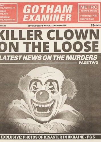 ''Wanted: Sadistic Clown-Like Killer''