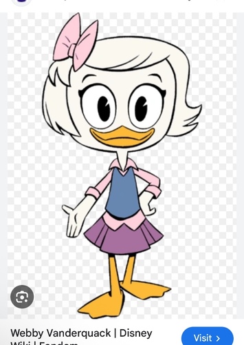 Webby duck