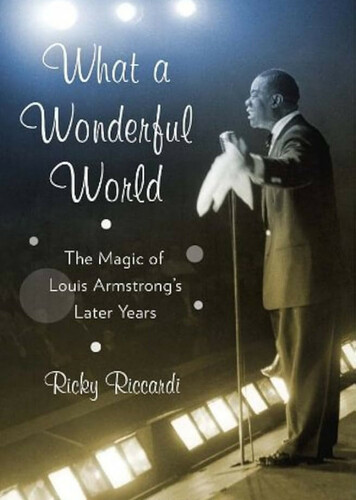 What a Wonderful World - Louis Armstrong