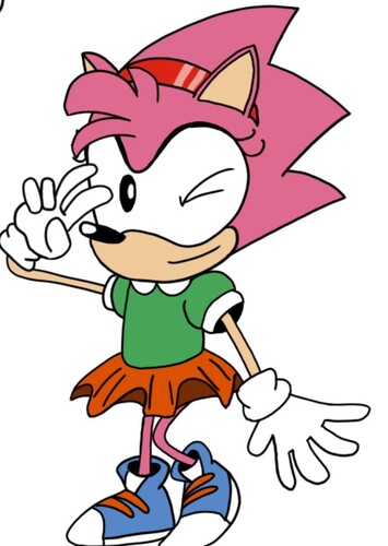 What if Amy Rose was in the Sonic OVA?