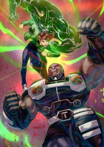 What if Ben 10 was in Justice League?
