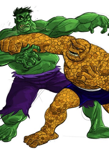 What if Ben Grimm/The Thing meet Hulk?