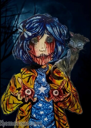 What If Coraline Was A Rated R Horror Movie?
