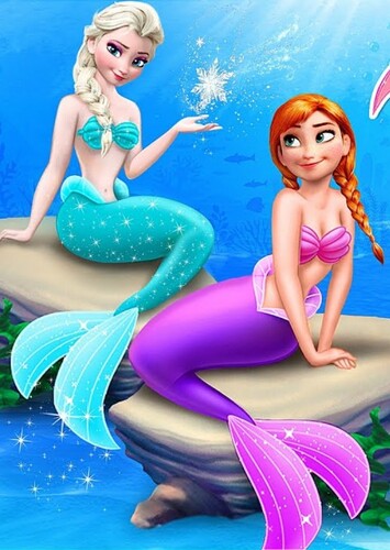What if Elsa and Anna's Parents were Mermaids?