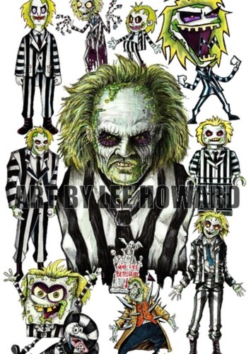 What if Every Dead Fictional Characters were in Beetlejuice?