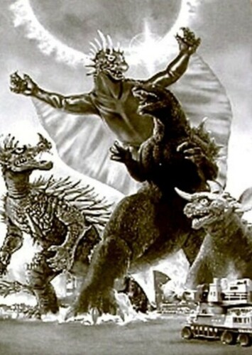 What If Godzilla X Varan, Baragon, and Anguirus Happened?