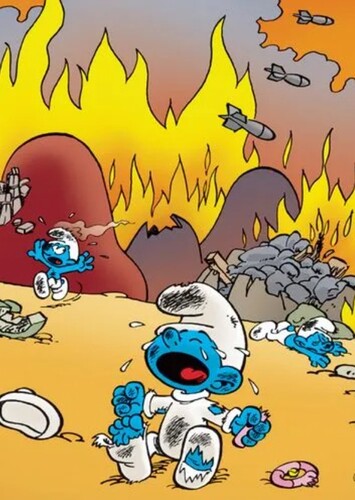 What if The Smurfs all Die and go BOOM?