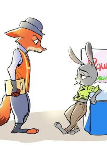 What if Judy Hopps and Nick Wilde switch roles?