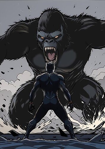 What If Kong Invaded Wakanda and Fought Black Panther?
