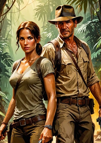 What if Lara Croft was a student of Indiana Jones?