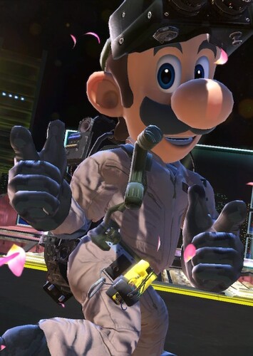 What if Luigi was a member of the Ghostbusters?