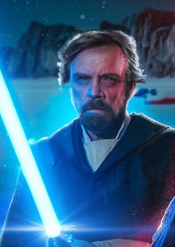 What if Luke Skywalker fought Kylo Ren in The Force Awakens?