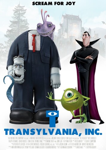 What if Everyone from Hotel Transylvania were banished from Monsters Inc?