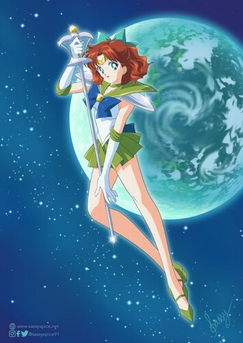 What if Naru Osaka became Sailor Earth?