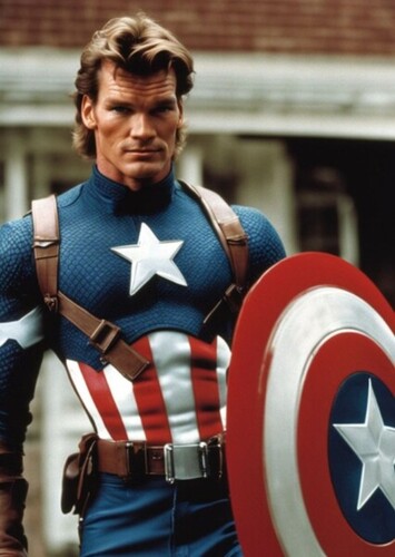 What if Patrick Swayze was Captain America?