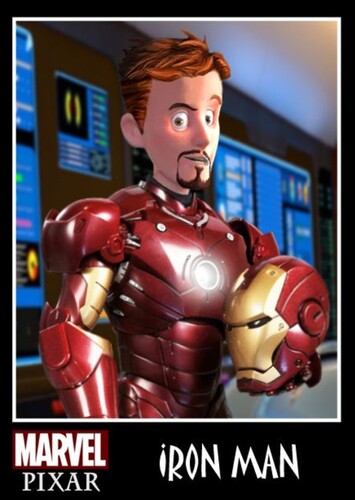 What if Pixar made Iron Man?