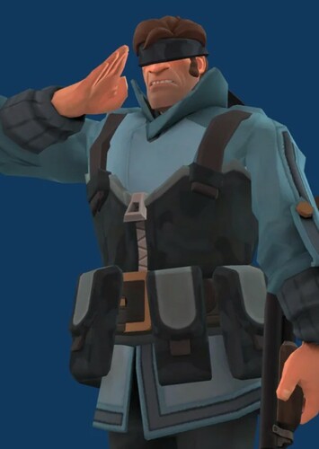 What if Solid Snake was in Team Fortress 2?