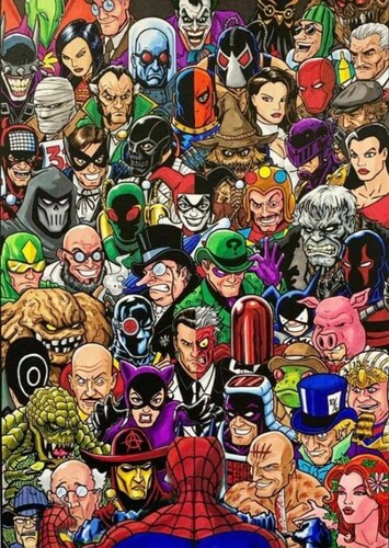 What if Spider-Man fought Batman Villains?