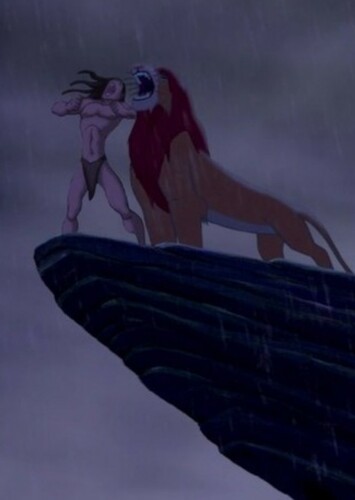 What if Tarzan met Simba?