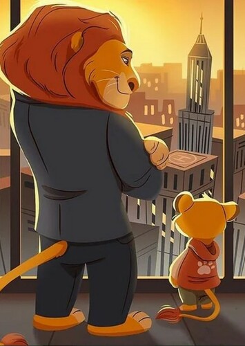 What if The Lion King was told Zootopia-style?