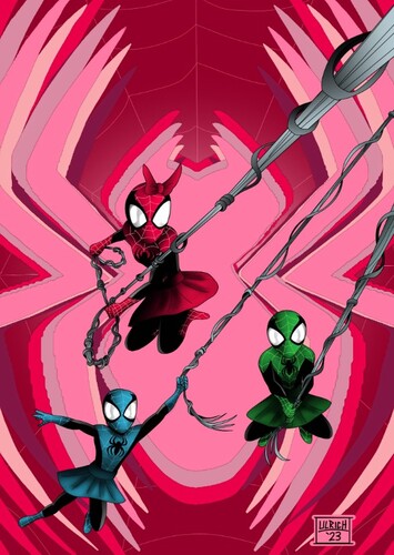 What if the Powerpuff Girls were Spider-Girls?
