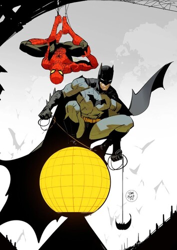 What if Batman and Spider-Man shared a universe?