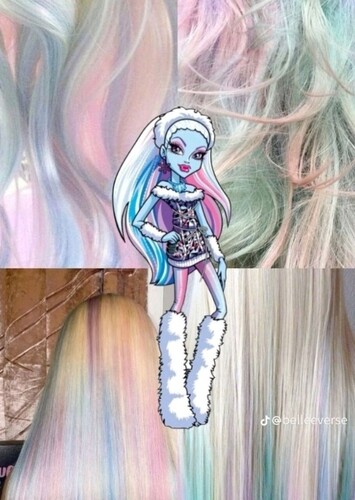 White w Pastel Multicolor