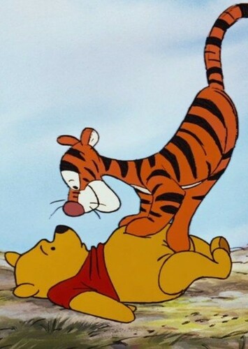 Winnie The Pooh and Tigger