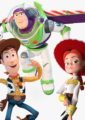 Woody, Buzz Lightyear, and Jessie