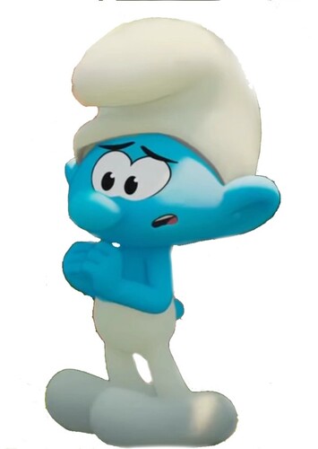 Worry Smurf
