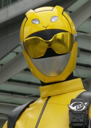 Yellow Grid Battle Force Ranger