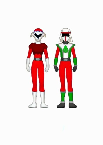 Yolei Miyako Inoue The Armor Red Ranger