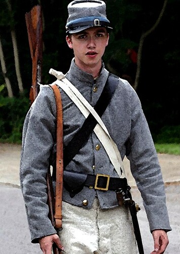 Young Confederate Soldier