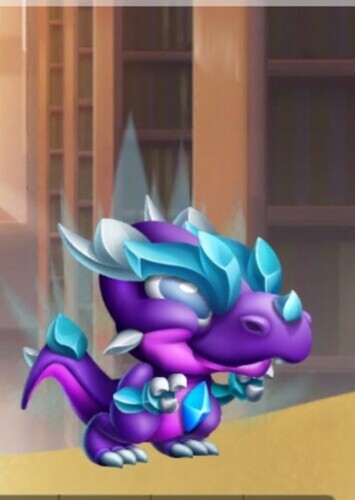 Young High Frozen Dragon