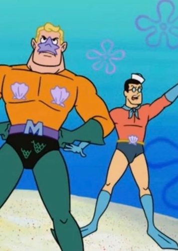 Young Mermaid Man and Barnacle Boy