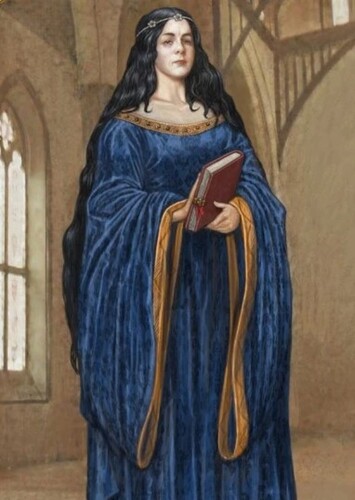 Young Rowena Ravenclaw