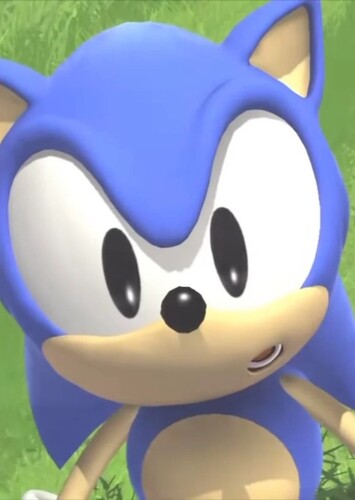 Young Sonic (Four years old)