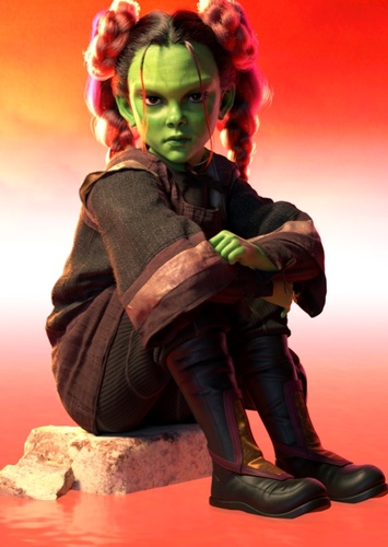 Younger Gamora
