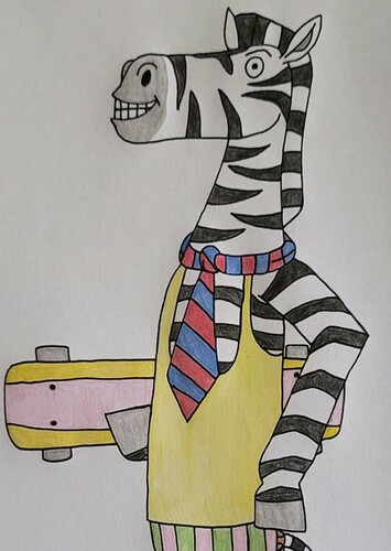Zany Zebra
