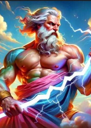 Zeus Father of gods and lightning