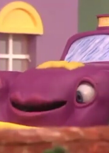 Zigzag Purple Taxicab