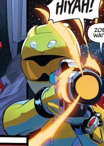 Zoey Reeves/Grid Battleforce Yellow Ranger