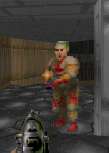 Zombie man