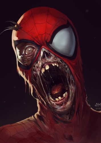 Zombie Peter Parker/Spiderman