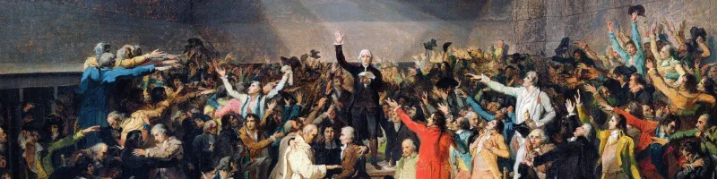 Maximilien Robespierre's banner