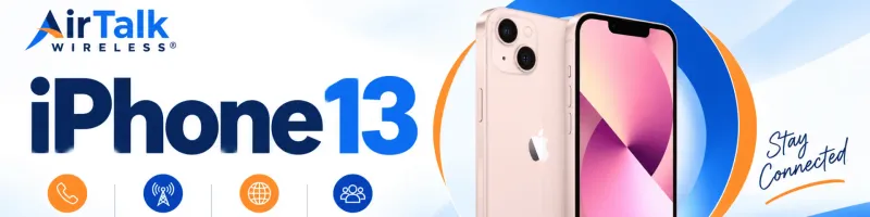 AirTalk iPhone 13's banner