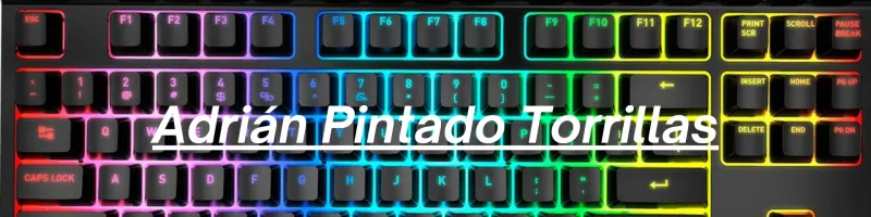 Adrián Pintado's banner