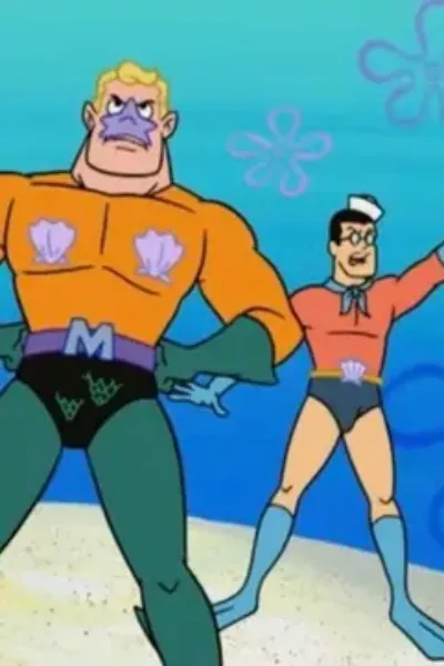 Young Mermaid Man and Barnacle Boy