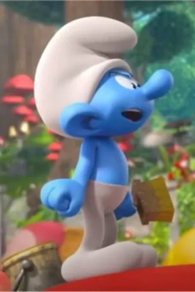 Yellow Painter Smurf