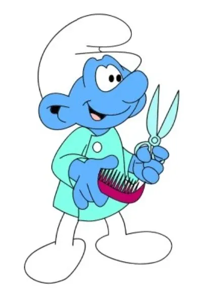 Barber Smurf